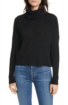 Line beatrice rib nep cashmere turtleneck sweater in BLACK - size S - £125.80 GBP