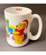 Vintage 2002 Disney Winnie the Pooh Collectible Christmas Mug - $22.76