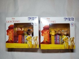 NEW 2019 Disney The Lion King Simba Nala Timon Pumbaa PEZ Dispensers w/ Candy - £18.22 GBP