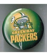Green bay Packers 2&quot; pin back button Pinback - $191.58 MXN