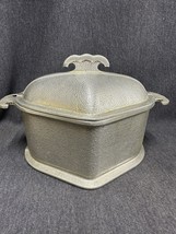 Guardian Service Ware Heavy Aluminum Roasting Pan w Lid Triangle Heart Vintage - £17.93 GBP