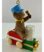 Hallmark Keepsake Ornament 1999 Milk &#39;n&#39; Cookies Express -Train with Ted... - $15.06 CAD