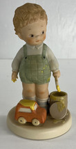 1990 Ensco Memories of Yesterday &quot;I&#39;se Been Painting - Boy with Paint Ca... - £7.66 GBP