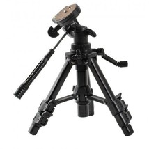 STX BP1 Backpacker Tripod 11in up to 19.25in Center Crank QR 3 Way Pan Tilt Head - £7.39 GBP