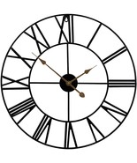 Sorbus Large Decorative Wall Clock 24 Inch, Oversized Centurian Roman Nu... - £65.25 GBP