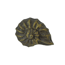 Rustic Cast Iron Nautilus Shell Drawer Pull Cabinet Knob Nautical Décor ... - £23.91 GBP