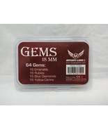 Mayday Games Gems Emeralds Ruby Blue Diamonds Yellow Citrine 18MM TCG/Bo... - $27.06 CAD