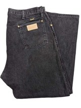 Vintage Wrangler Jeans Men 40X34 Black Made In USA Cowboy Cut 13MWZWK - £28.07 GBP