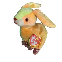 Zodiac Rabbit Retired TY Beanie Baby 2000 PE Pellets Excellent Bunny Tie Dye - £5.33 GBP