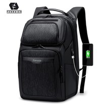 Fenruien Men Backpack Large Capacity Weekend Travel Backpack Water Repellent Lap - £97.64 GBP