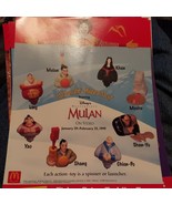 Mcdonalds Happy Meal Mulan Picture  Disney - £4.95 GBP
