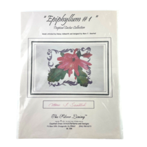 Marc Saastad Cross Stitch SL 126 Epiphyllum No. 1 Pattern Silver Lining - $25.83