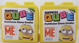 Minions Cube Plastic Surprise egg/ Cube With Toy And Candy -2 PACK-FREE Shipping - £11.18 GBP