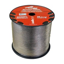 Audiopipe Speaker Wire 16-Gauge 1000 Foot Spool - Clear Insulation - $147.56