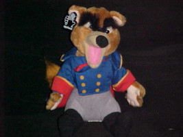 8" Don Karnage Dread Pirate Plush Wolf Toy From Tailspin By Applause Rare - $148.49