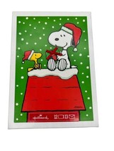 Hallmark Peanuts Christmas Cards Snoopy &amp; Woodstock PX2312 Box of 12 5&quot; X 7&quot; - £10.09 GBP