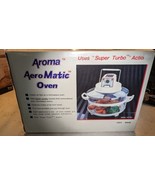 Vintage Aroma Aeromatic Oven AST-850 Turbo W/ Accessories Tested Nice Co... - $2,618.81 MXN