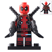 Deadpool (Marvel Now) Marvel Super Heroes Lego Compatible Minifigure Bricks Toys - £2.33 GBP