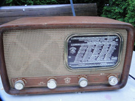 Antique Herofon Petite FM Type EH Tube Radio Made In Denmark About 1956 - £233.31 GBP