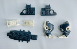Zoids Original Japan Replacement White And Dark Blue Parts Legs Authentic Tomy - £8.49 GBP