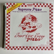 Netflix Stranger Things Surfer Boy Empty Pizza Box Supreme Pizza - £7.86 GBP