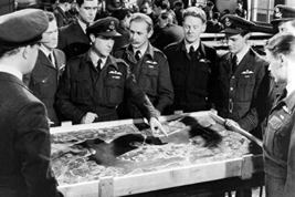 Richard Todd in The Dam Busters Officers Looking at Map of Dam Busting Mission 2 - £19.71 GBP