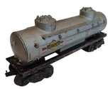 Vtg O Gauge Lionel Sunoco Tank Car  #6465 O27 Gauge 2-D Sunoco Tank car - $15.79