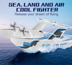 NEW KF603 RC Glider 2.4G Radio Control Aircraft Sea and Air RC Plane EPP Foam Wa - £59.37 GBP+