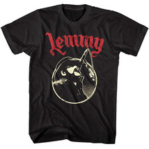 Lemmy Rocks the Mic Men&#39;s T Shirt Kilmister Motorhead Heavy Metal Band - £22.97 GBP+