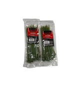 Camo Green Zip Cable Ties 8&quot; 50 Count Nylon Tie Wraps For Hunting Blinds... - $237.66 MXN