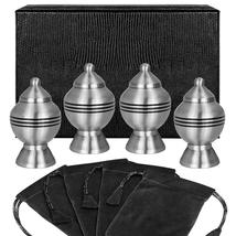 Pewter Chalice Keepsake Cremation Urns for Human Ashes - Set of 4 - £33.46 GBP