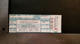 SCORPIONS / WHITESNAKE / DOKKEN - VINTAGE MARCH 05, 2003 WHOLE CONCERT T... - €12,85 EUR