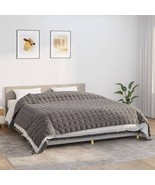  Weighted Blanket Gray 100% brushed polyester microfiber - $201.01 CAD
