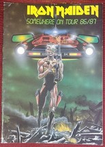 Iron Maiden - Somewhere On Tour 1986 / 1987 Tour Concert Program Book - Vg+ - £48.76 GBP