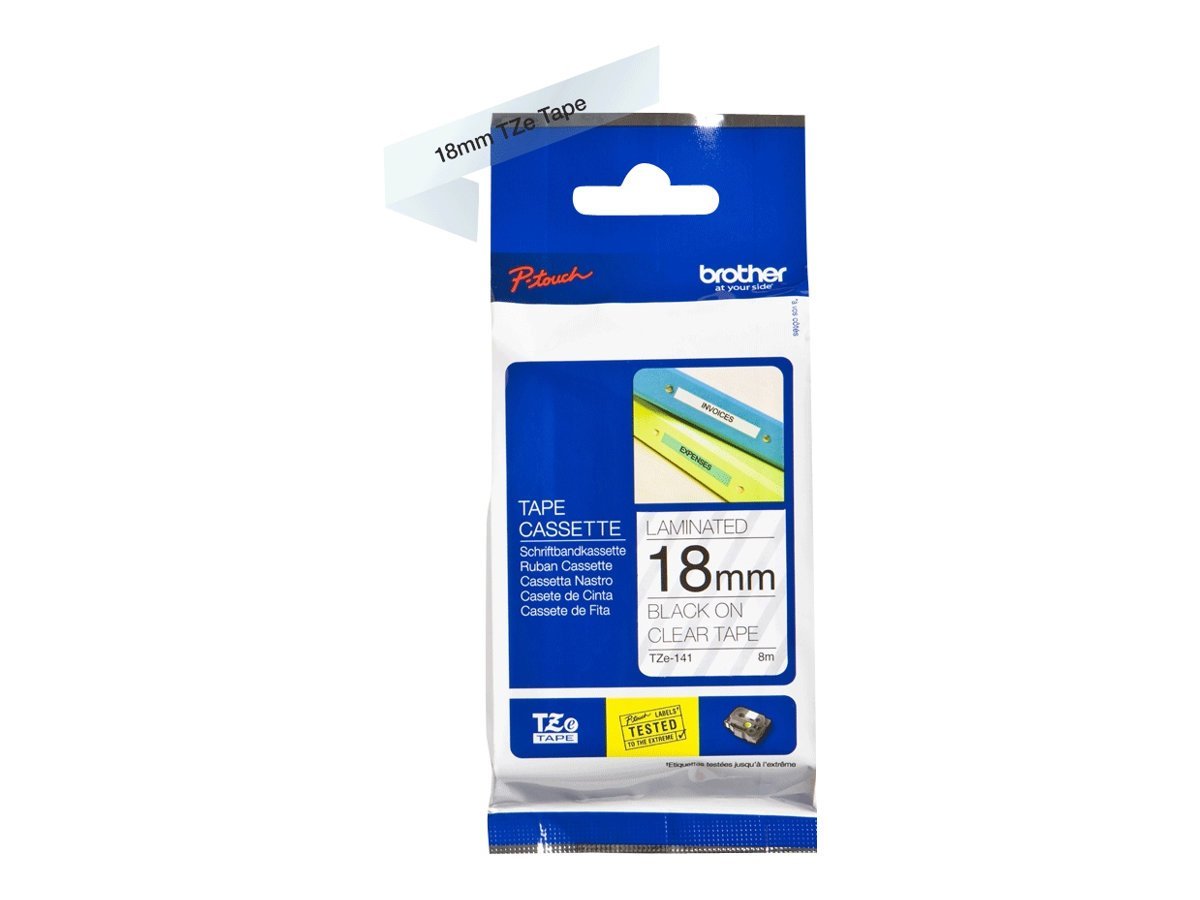 Brother Genuine P-Touch TZE-441 Tape, 3/4" (0.7") Wide Standard Laminated Tape,  - $25.46 - $30.15