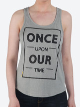 Bench Hirate Graphic Vest Once Upon Our Time Gray Tank Top Cami Shirt Sexy Top - £11.73 GBP