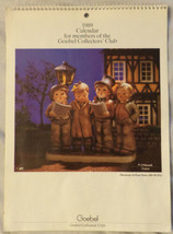 Goebel Collectors Club Calendar 1989 - $7.17