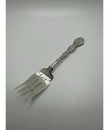 Antique Dec. 25, 1908 Gorham Strasbourg S Sterling Silver Cold Meat Fork - $148.70 CAD