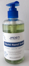 JADEN Wellness Liquid Soap Tea Tree Oil Jojoba Peppermint 8.45 oz - £15.81 GBP