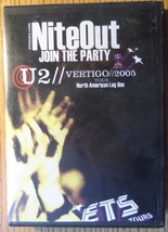 U2 2005 ETS Vertigo Promo Tape North America Leg 1 Nite Out Pre Party Sh... - $29.50