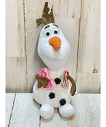 TY Beanie Baby OLAF The Snowman With HEART Disney Frozen New Tags Glitter - $12.97 CAD