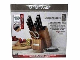 Farberware 10-Piece Forged German Steel Cutlery Set, German Steel - $68.81