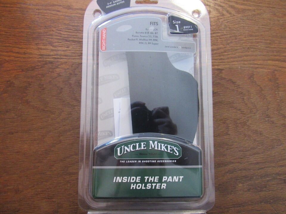 Uncle Mike&#39;s Size 1 89011 Right Hand IWB Holster Ruger Beretta Walther T... - $12.16