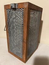 Square wood Lantern with Candlle image 9