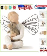 Hand-Painted Angel of Comfort Figure for Pet Lovers - 3.5 Inch Remembrance - $812.19 MXN