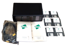DIGI PORTS/16EM DB25 P/N 50000464 W/ Driver Disk Set Unix &amp; Books Serial... - £118.51 GBP