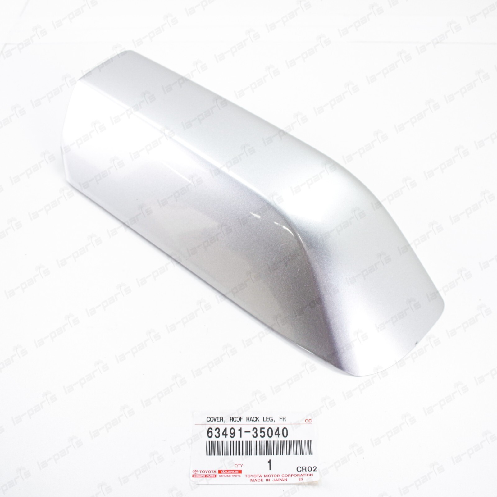 Genuine OEM Toyota 10-22 4Runner Silver Front Right Roof Rack Cover 6349... - $57.23