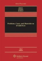 Problems Cases and Materials on Evidence Peter L. Murray, Charles R ASPEN - $39.60