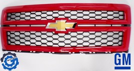 23194170 OEM GM Front Grille Victory Red Black Mesh 2014-15 Chevy GMC - $1,849.96