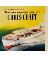 1944 Chris Craft Boats Advertisement War Speed Victory WW2 Era Boating E... - $550.13 MXN